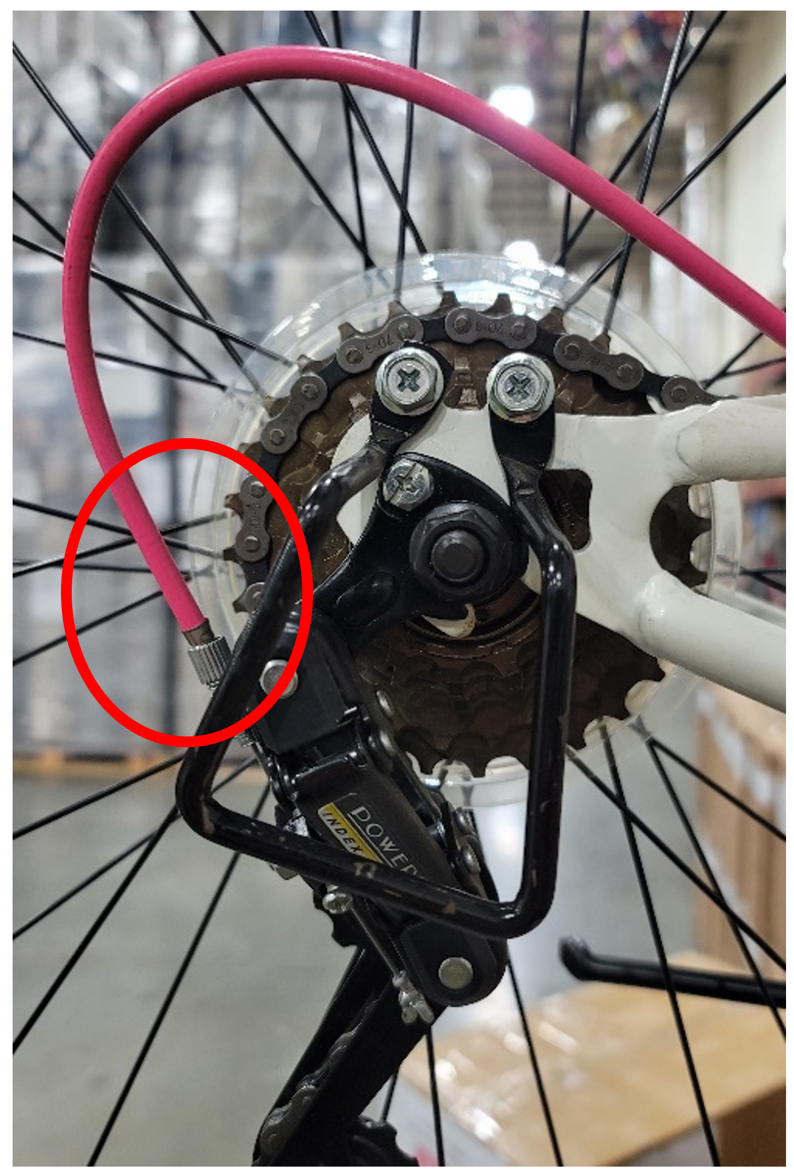 replacing bike shifter cable